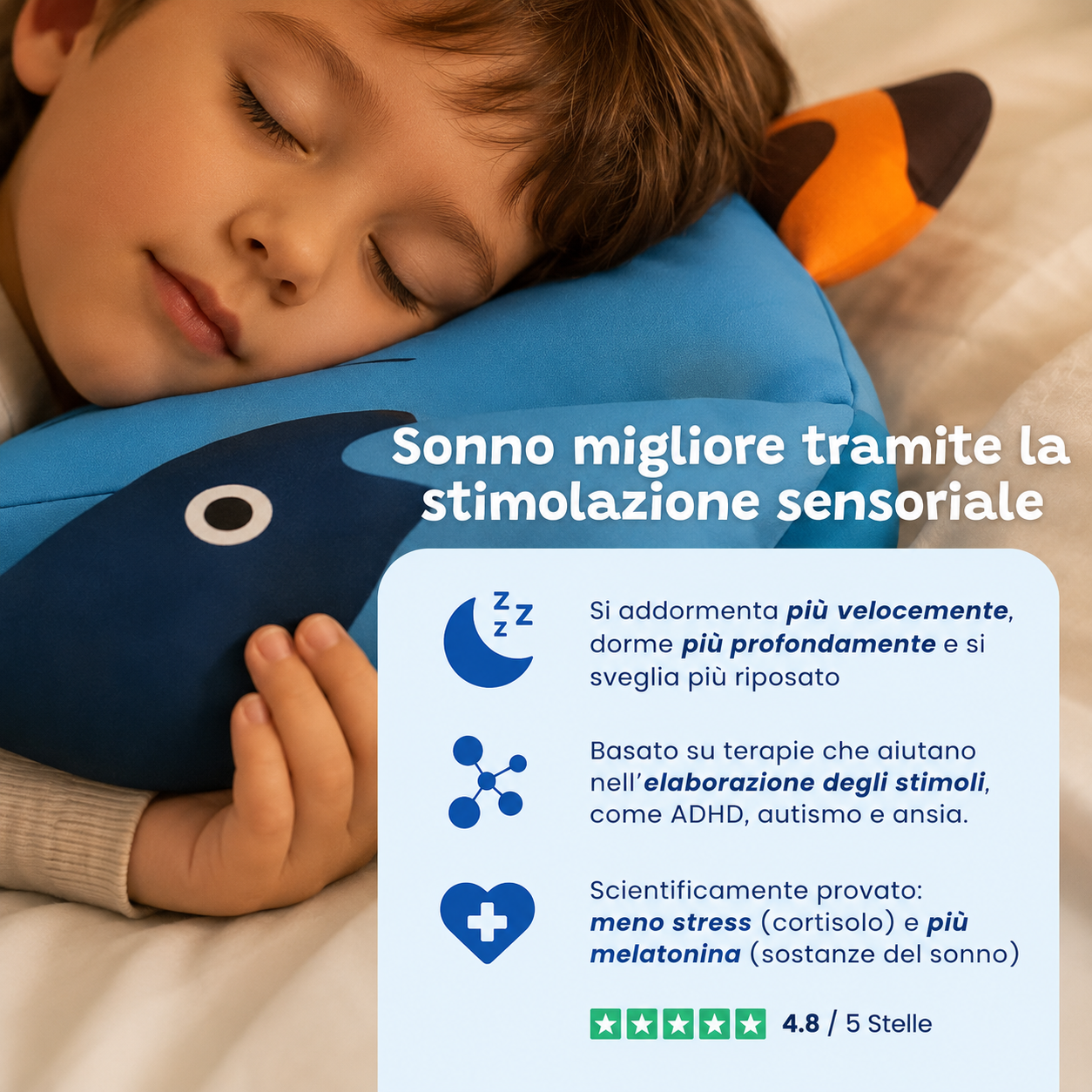 Cuscino per bambini Dreamy™ - Giokando