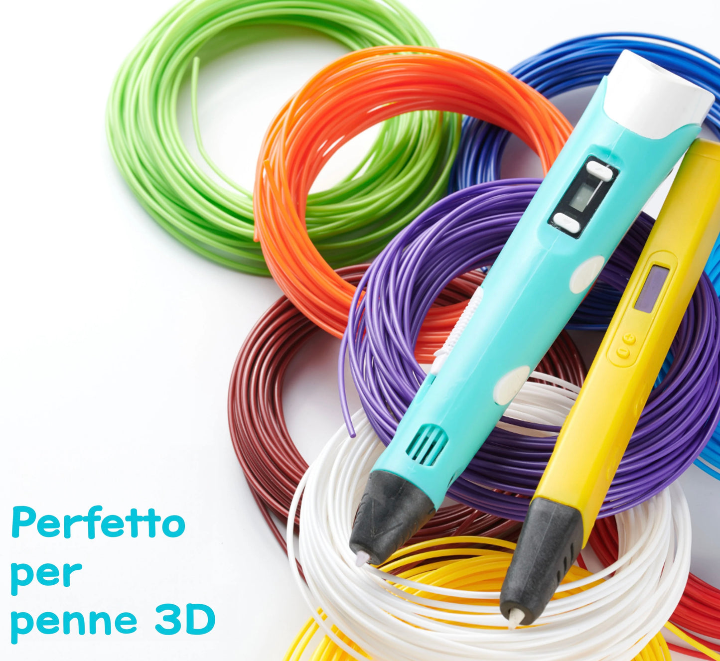 Ricarica Filamento-100m- 12 Colori